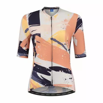 ROGELLI FLAIR tricou de ciclism pentru femei nisip si corali