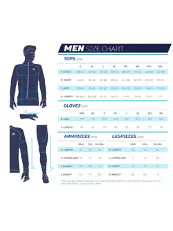 ROGELLI ULTRACING 2.0 pantaloni scurți cu bretele bărbați, albastru