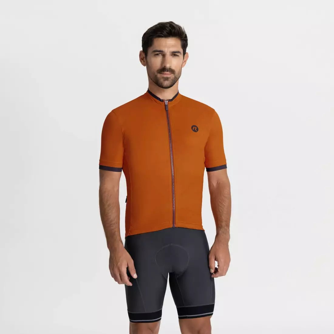 Rogelli ESSENTIAL tricou de ciclism pentru bărbați, cupru