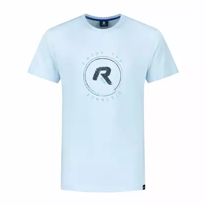Rogelli t-shirt męski GRAPHIC błękitny