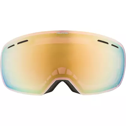 Ochelari de schi/snowboard ALPINA, fotocromi M50 GRANBY QV WHITE GLOSS sticla QV GOLD SPH S2-3
