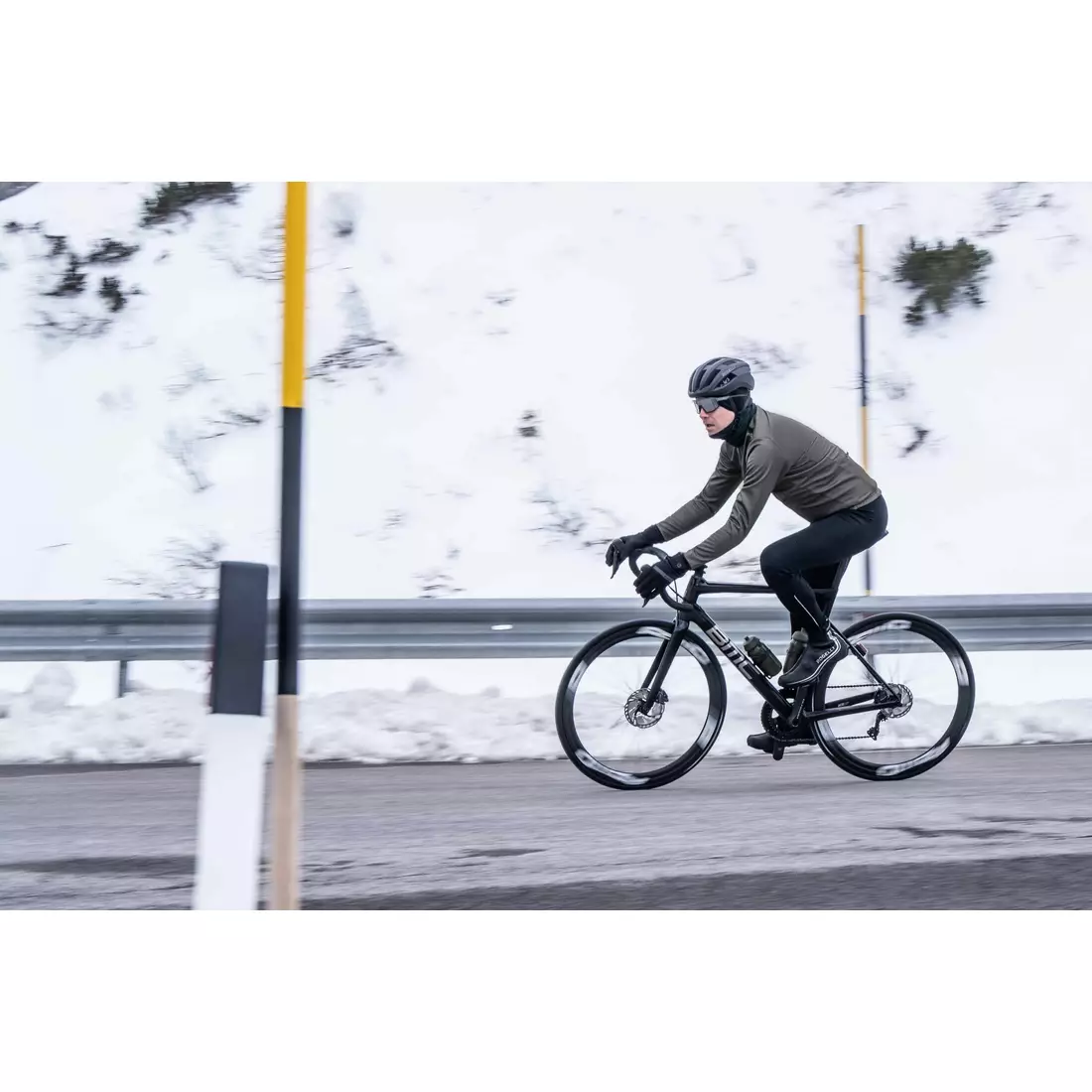 Geaca de ciclism Rogelli, iarna CORE verde