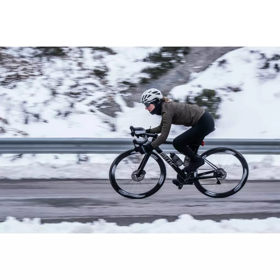 Geaca de ciclism de iarna Rogelli CORE verde