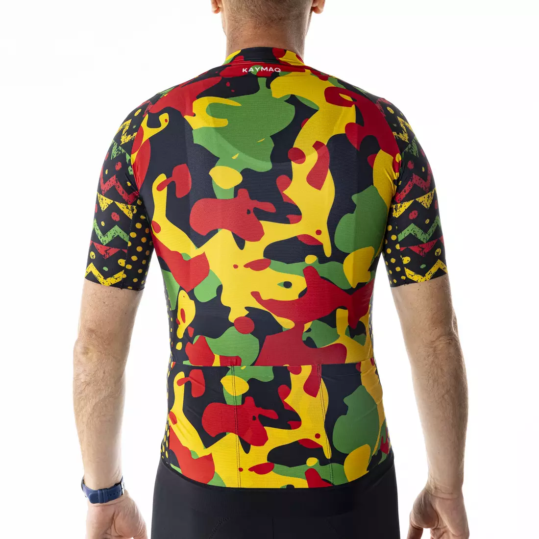 KAYMAQ M51 RACE- tricou de ciclism cu mânecă scurtă pentru bărbați MESHELSS1