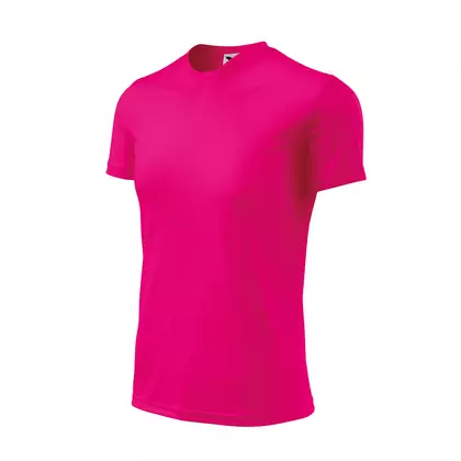 MALFINI FANTASY - Tricou sport pentru copii din 100% poliester, roz neon 1478909-147