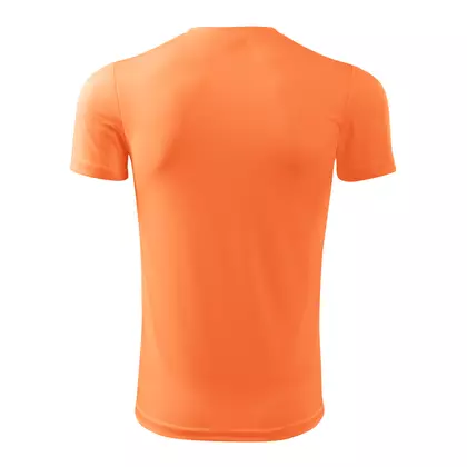 MALFINI FANTASY - tricou sport pentru bărbați 100% poliester, mandarină neon 1248813-124