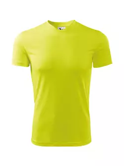 MALFINI FANTASY - tricou sport pentru bărbați 100% poliester, galben neon 1249013-124