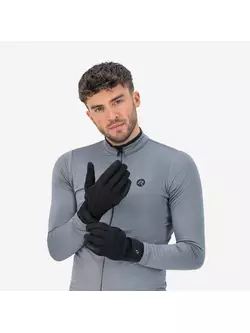 Mănuși de iarnă pentru ciclism Rogelli CORE II, negre