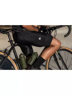 Pantaloni scurți de ciclism POWER pentru bărbați Rogelli fără bretele