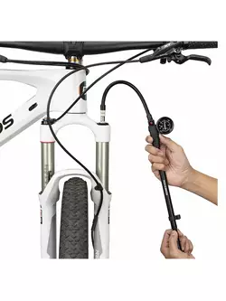 Rockbros pompa pentru biciclete pentru amortizoare, 300psi 42320003001