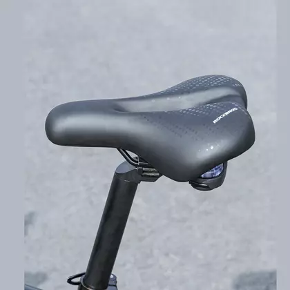 Rockbros şa pentru bicicletă MTB și Trekking cu lampă, negru 38218916002