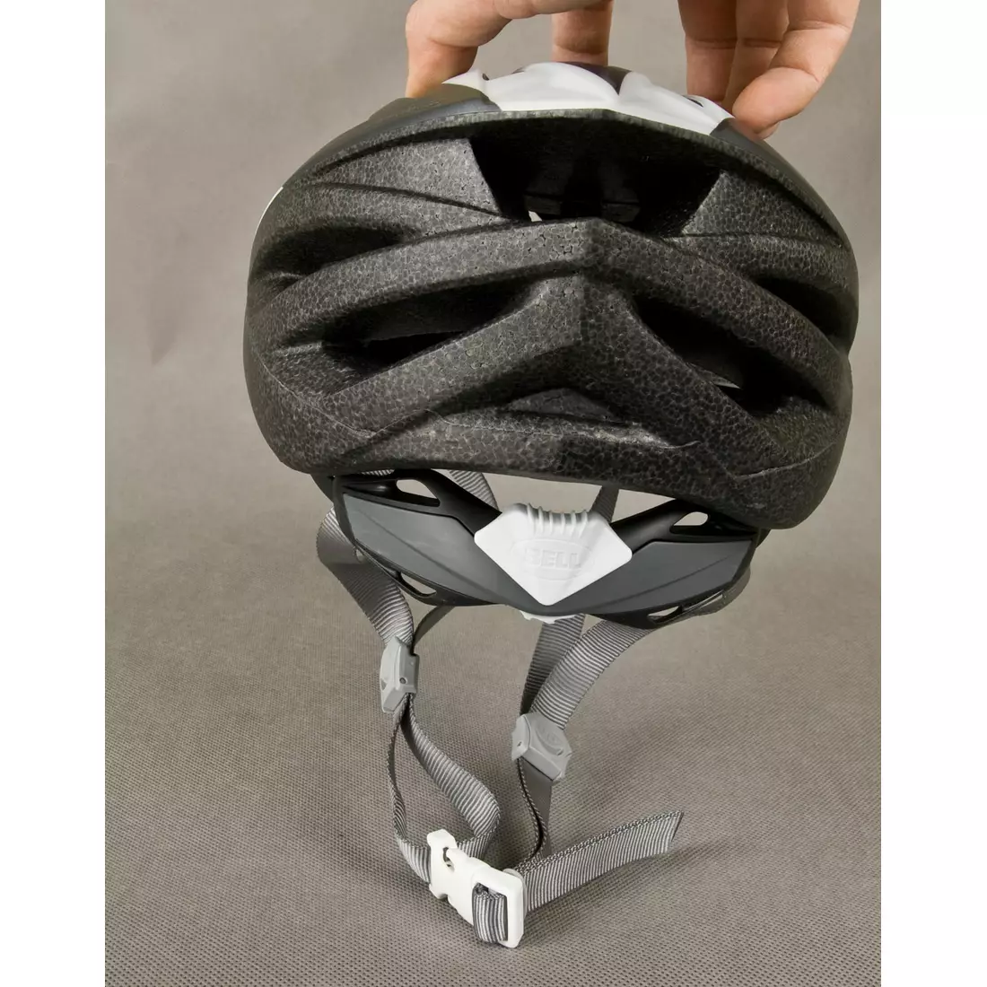 BELL PRESIDIO - casca de bicicleta, culoare: Alb si argintiu