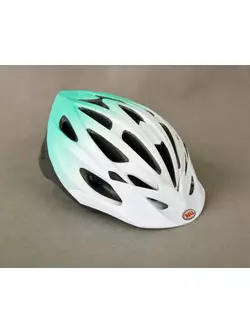 BELL SOLARA - casca de bicicleta dama, alb si verde