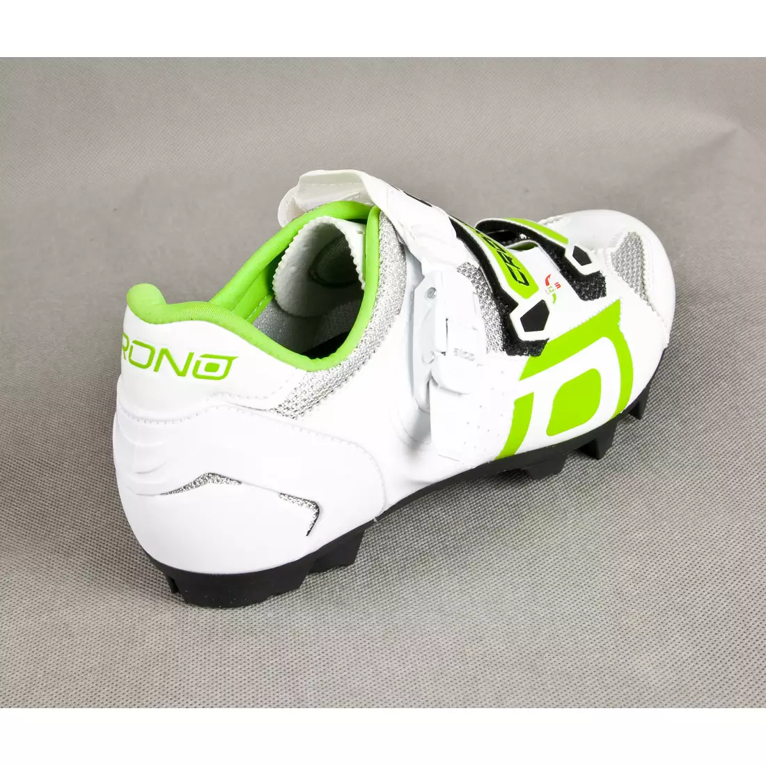 CRONO TRACK - Pantofi de ciclism MTB - culoare: Alb și verde