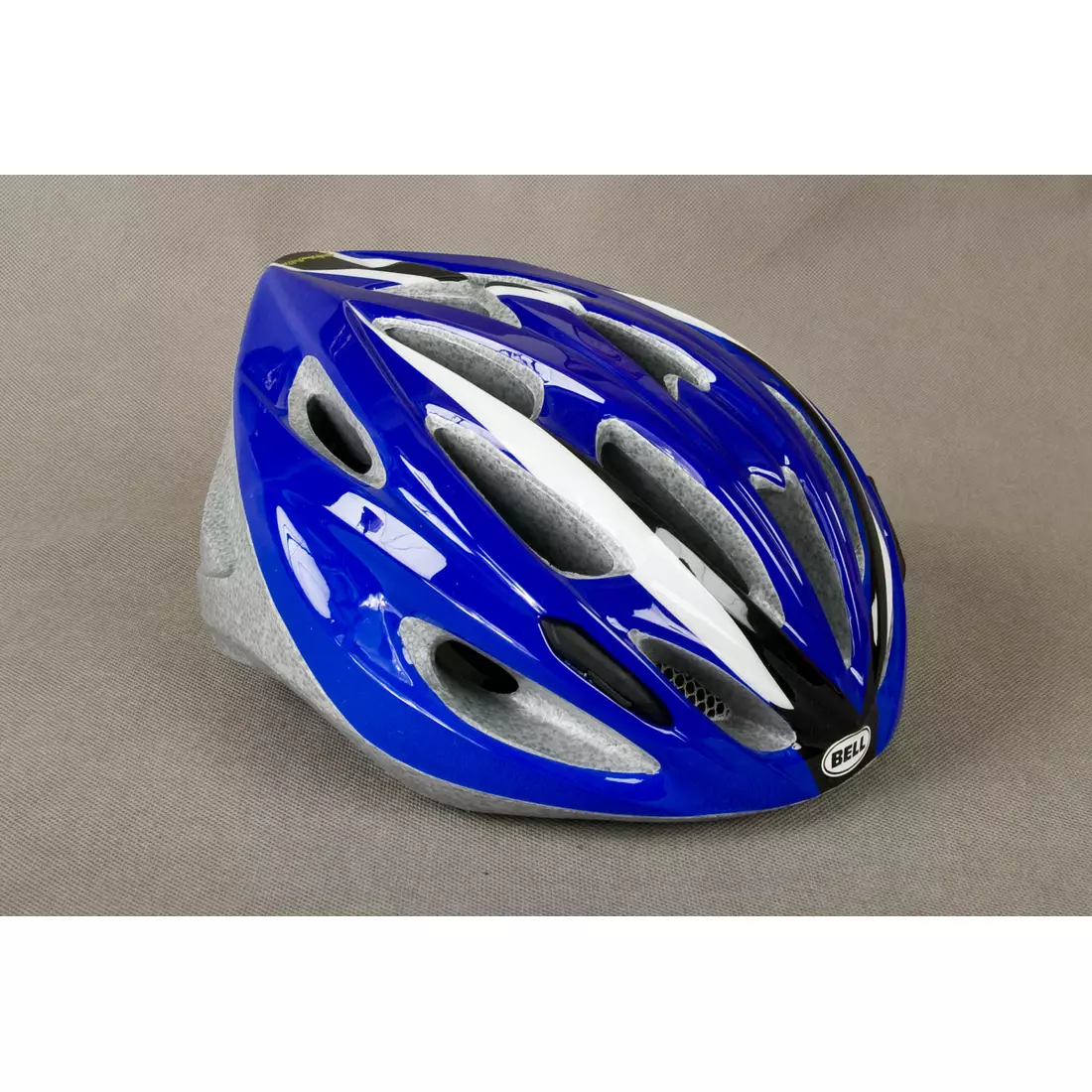Casca de bicicleta BELL SOLAR alb albastru