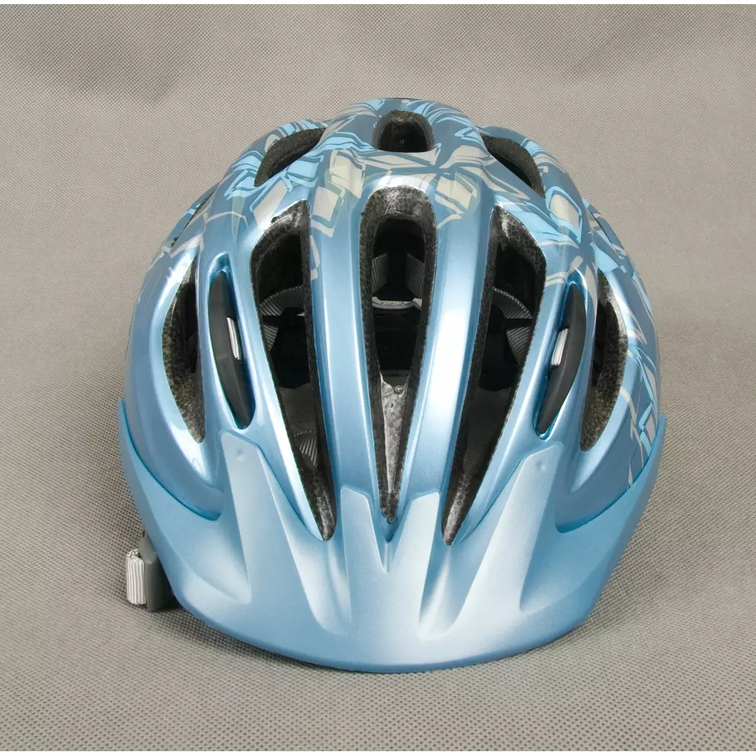 Casca de bicicleta dama GIRO VENUS II, culoare: Albastru si alb