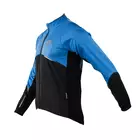 Geaca de ciclism MikeSPORT DRAGON softshell negru si albastru
