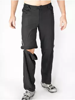 Pantaloni de ciclism MikeSPORT HIKE cu picioare detașabile, inserție COOLMAX.