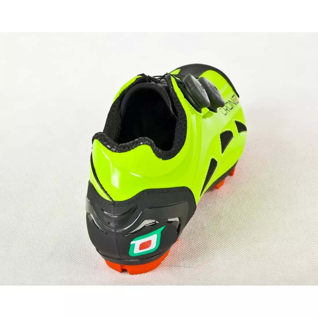 Pantofi de ciclism MTB CRONO EXTREMA2 NYLON, verde