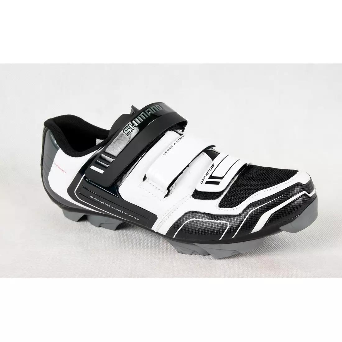 Pantofi de ciclism MTB SHIMANO SH-XC31 - alb