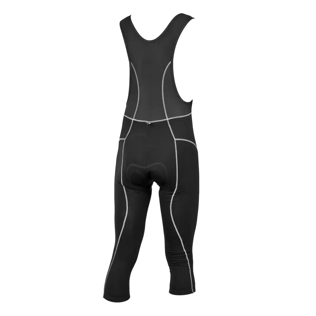 ROGELLI BIKE BAROLO - izolator, pantaloni scurți pentru ciclism 3/4 pentru bărbați, culoare: negru