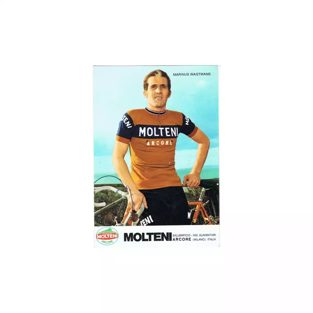 spirit buy Tuesday ROGELLI BIKE MOLTENI tricou de bicicletă 001.218, kolor: Maro - Mike SPORT