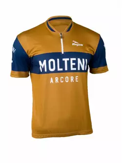 ROGELLI BIKE MOLTENI tricou de bicicletă 001.218, kolor: Maro