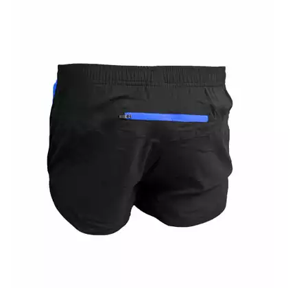 ROGELLI RUN FIRENZE pantaloni scurți de alergare, negru-albastru
