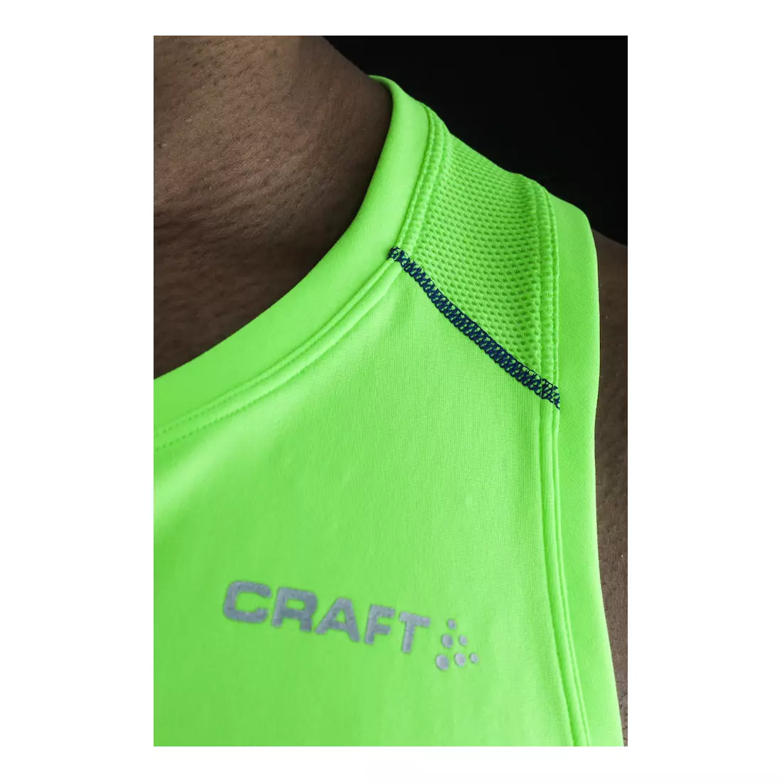 Tricou de alergare pentru bărbați CRAFT DEVOTION cu bretele 1903198-2810