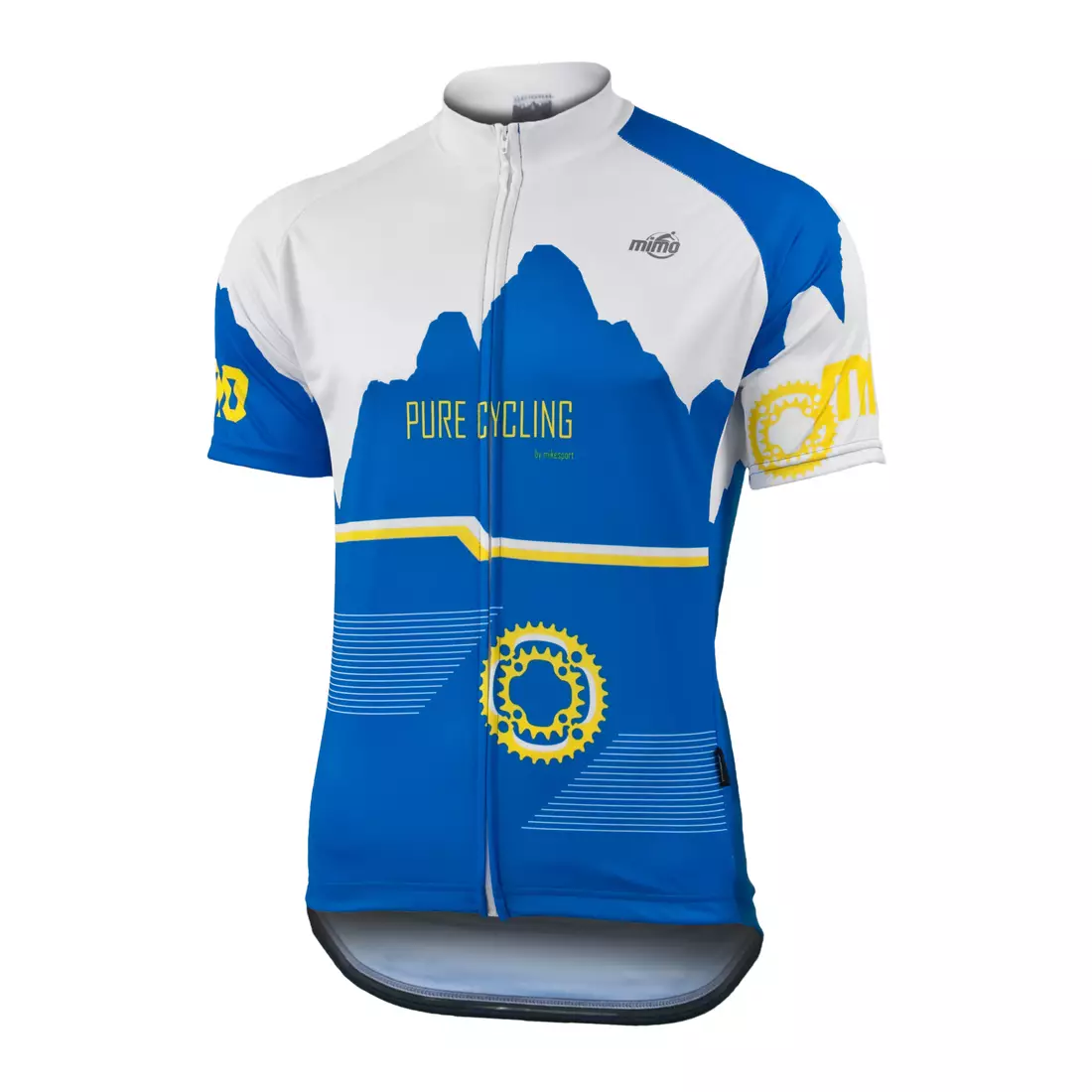 Tricou de ciclism MikeSPORT DESIGN PURE, albastru