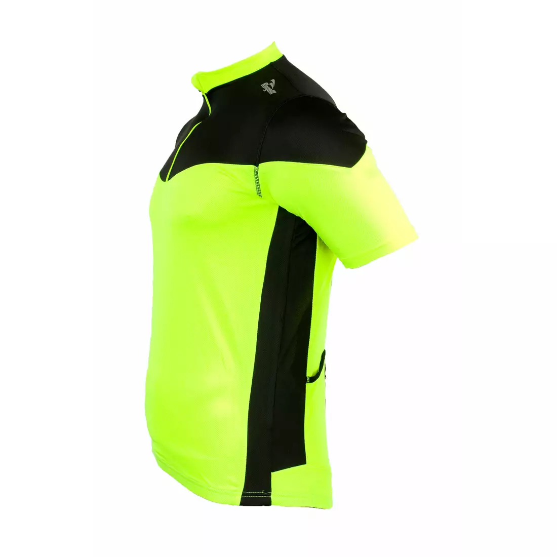 Tricou pentru ciclism ROGELLI MAZZIN 001.058, negru fluoro