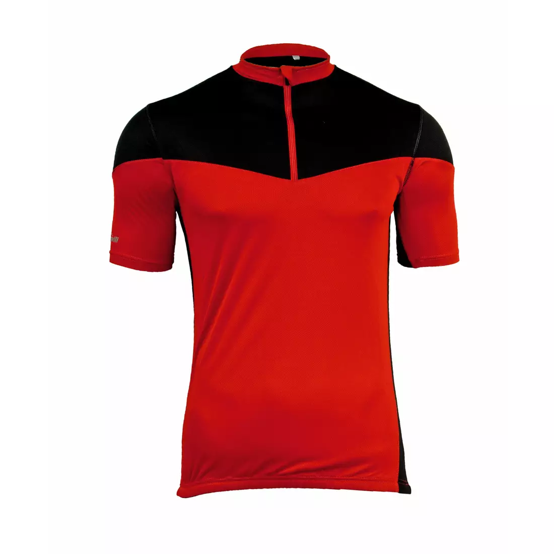 Tricou pentru ciclism ROGELLI MAZZIN 001.059, Roșu și negru