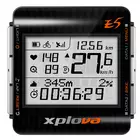 XPLOVA - E5 GPS - computer de bicicleta - wireless. culoare neagra