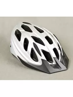 Casca de bicicleta LAZER - CYCLONE MTB, culoare: argintiu