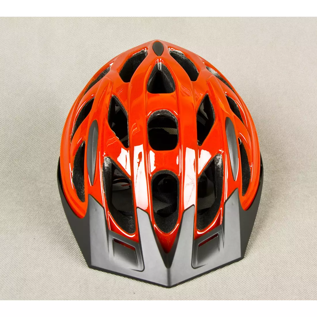 Casca de bicicleta LAZER - CYCLONE MTB, culoare: rosu