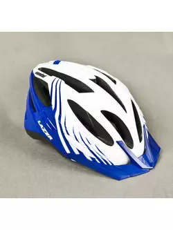 Casca de bicicleta MTB LAZER VANDAL albastru si alb
