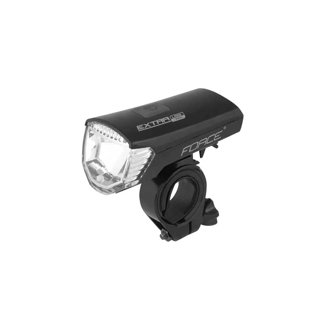 FORCE EXTRA - 45150 - Lumină frontală USB, LED, 70 lumeni