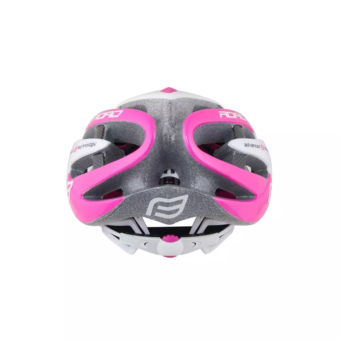 FORCE casca de bicicleta pentru femei, negru și roz 902616