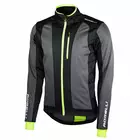 Jachetă de ciclism ROGELLI TRANI Softshell 003.107 negru-fluor