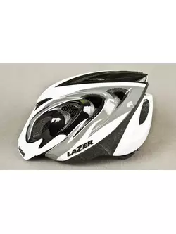 LAZER - Casca de bicicleta MTB 2X3M, culoare: gri alb negru