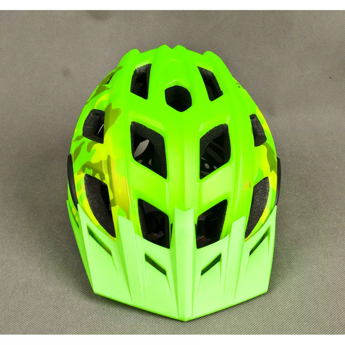 LAZER - Casca de bicicleta MTB ULTRAX, culoare: verde camo flash