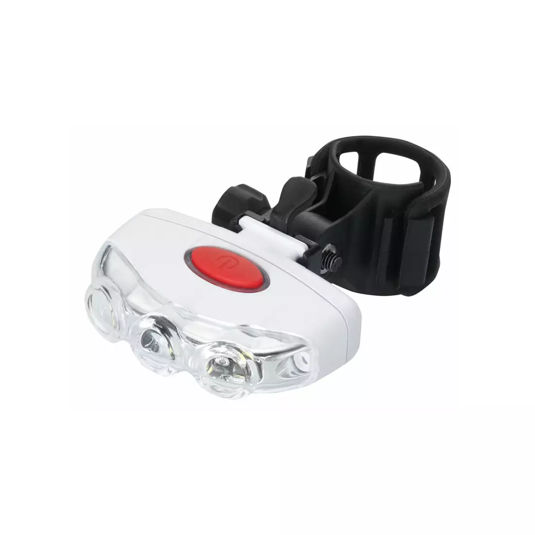 Lampă frontală TORCH WHITE BRIGHT USB 240 (cablu USB) alb TOR-54029