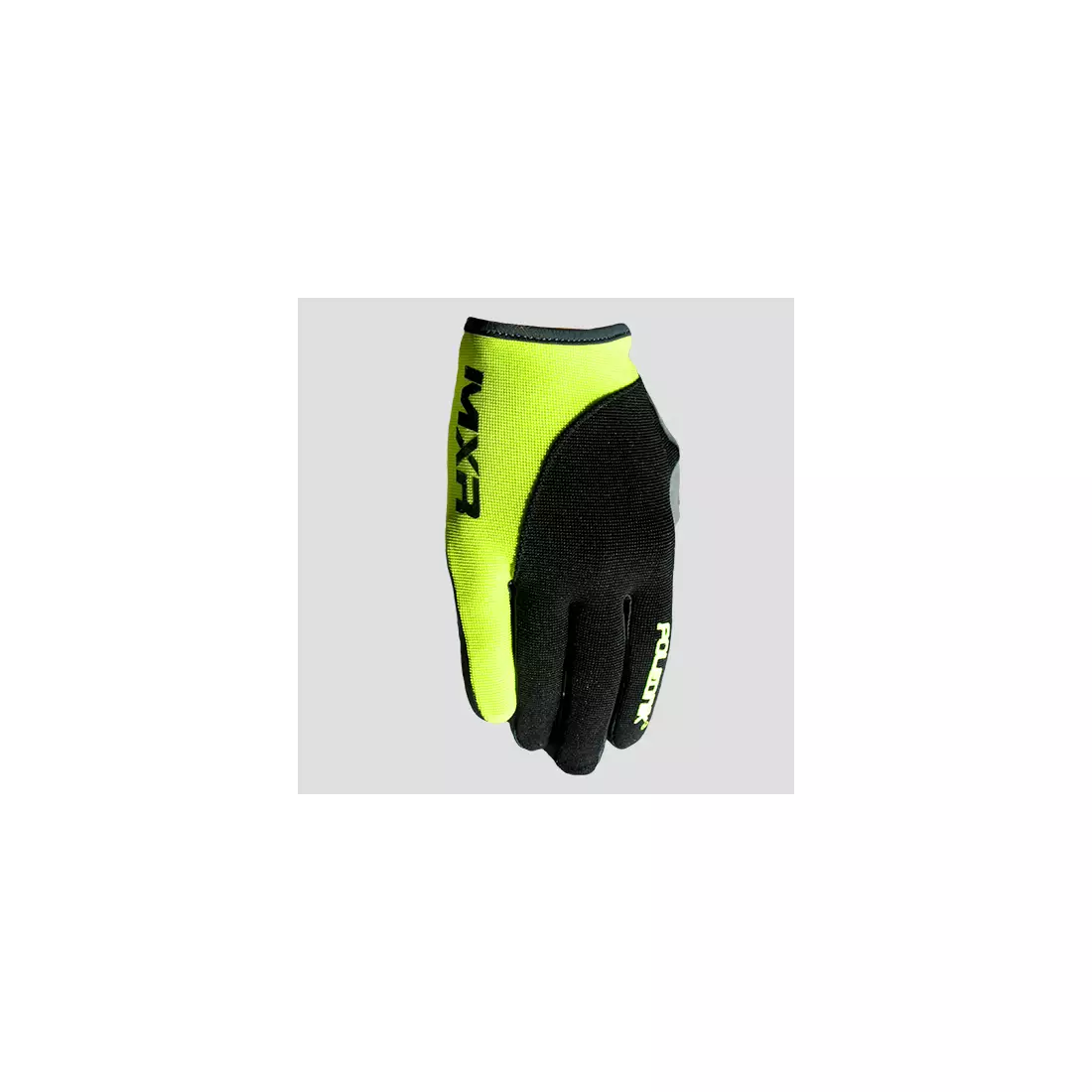 Mănuși de ciclism POLEDNIK MXR, culoare: fluor