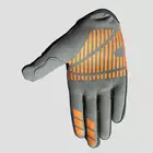 Mănuși de ciclism POLEDNIK MXR, culoare: portocaliu