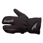 Mănuși de iarnă pentru ciclism ROGELLI KENO, negre 006.103