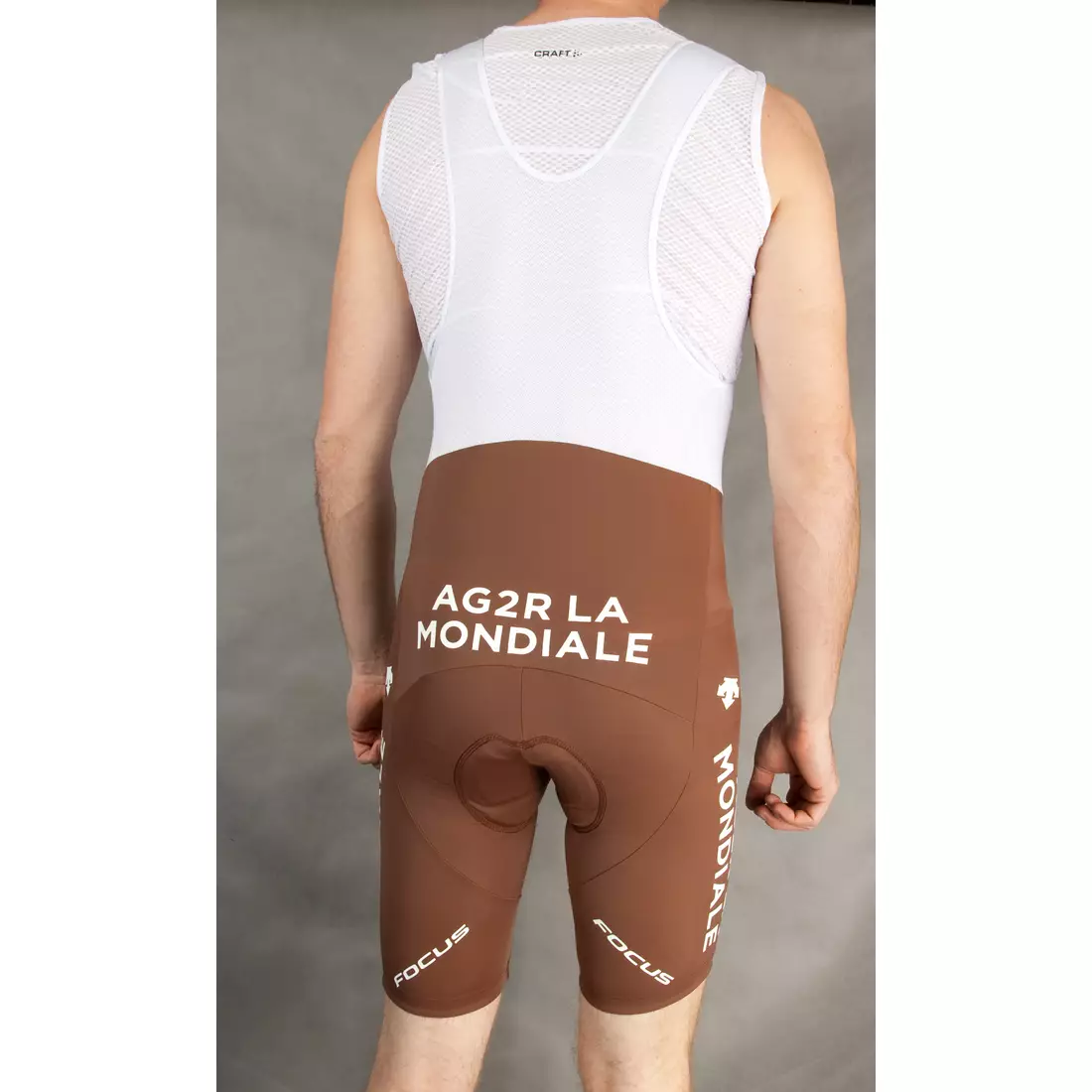 Pantaloni scurți de ciclism AG2R 2015