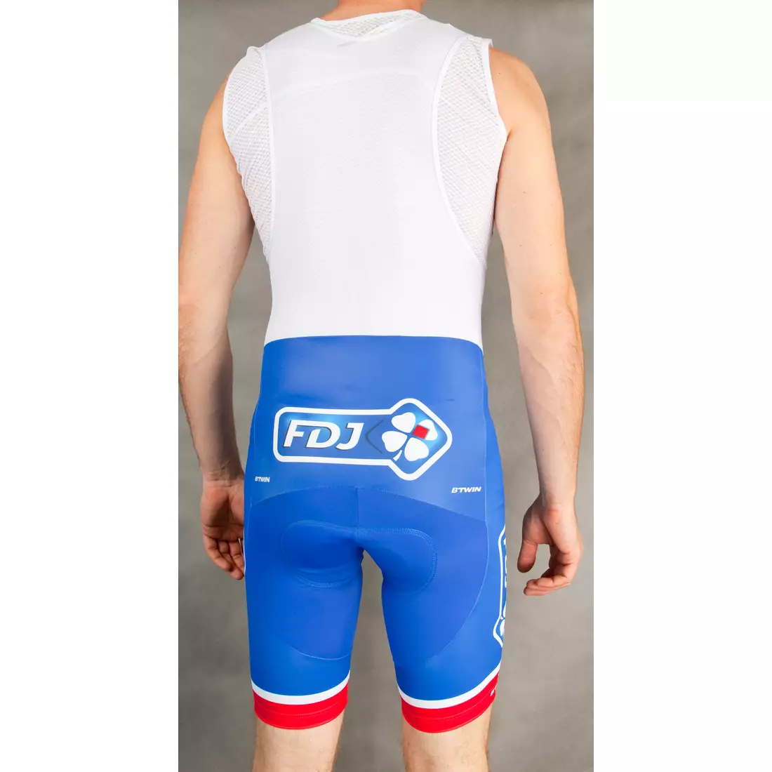 Pantaloni scurți de ciclism FDJ 2015