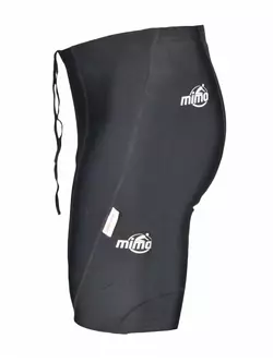 Pantaloni scurți de ciclism bărbați MikeSPORT BRUNO, inserție gel, negru 20016-4