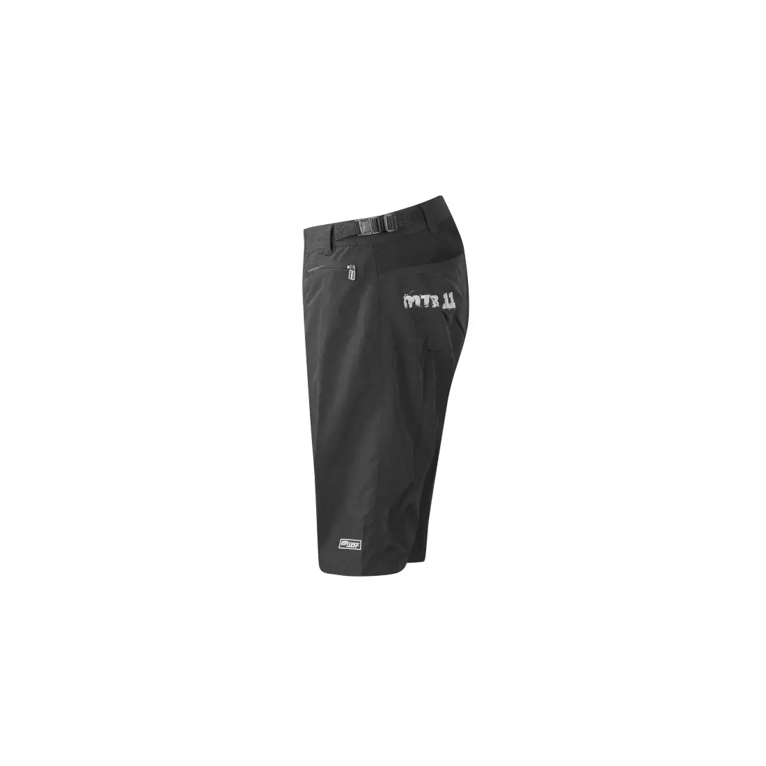 Pantaloni scurți pentru bicicletă FORCE MTB-11 negru 900326