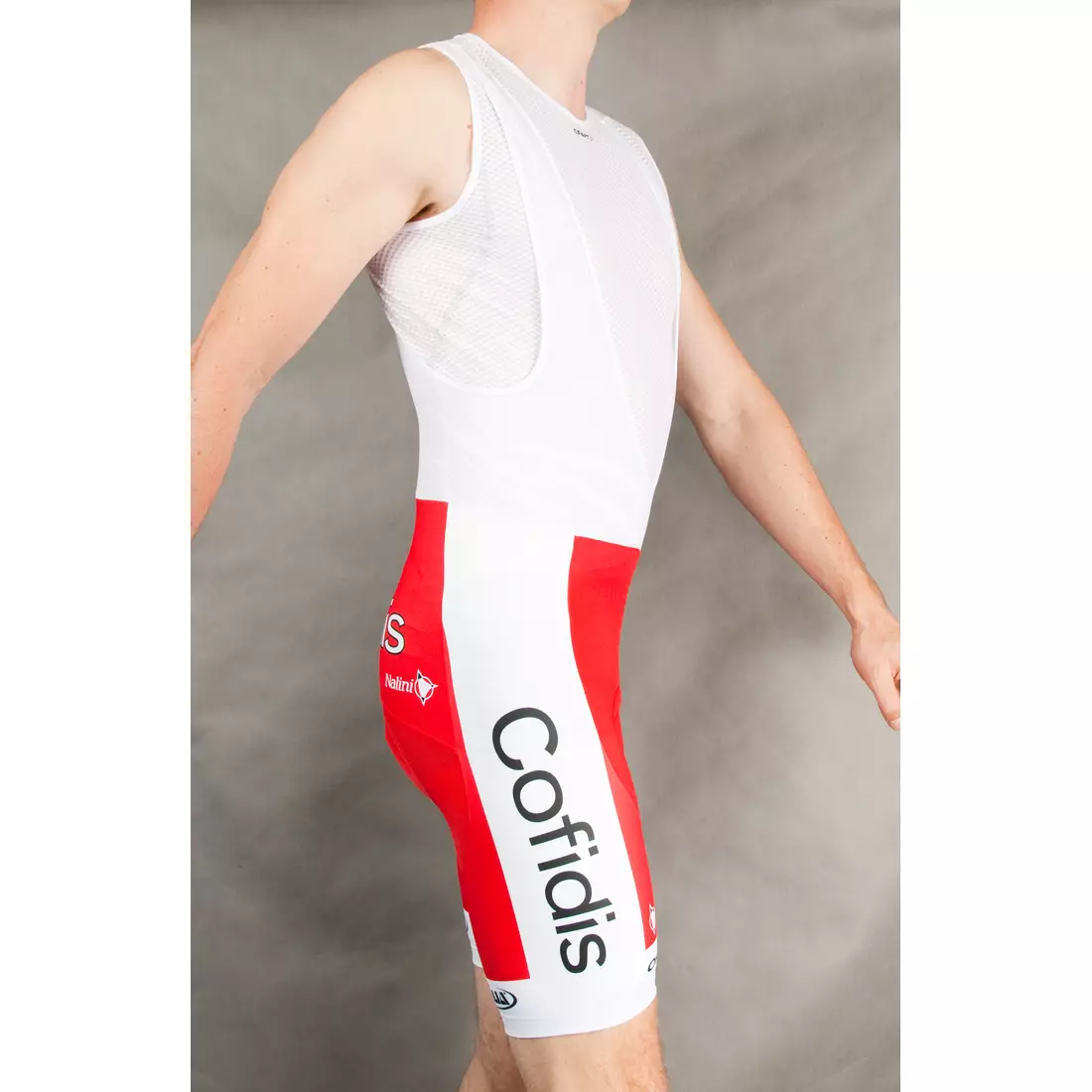 Pantaloni scurți pentru ciclism COFIDIS 2015